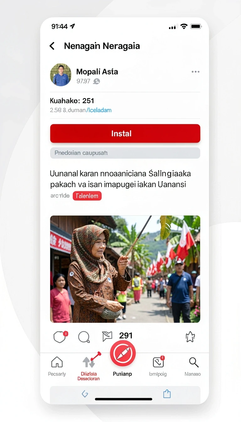 Tampilan utama aplikasi Review Aplikasi migaspin yang intuitif dan efisien.