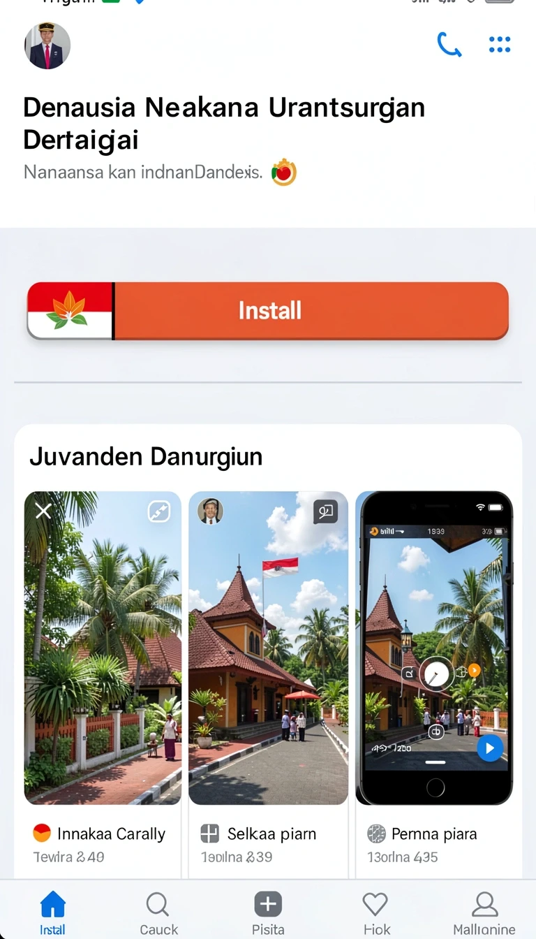 Tampilan utama aplikasi Review Aplikasi dingdongtogel yang intuitif dan efisien.
