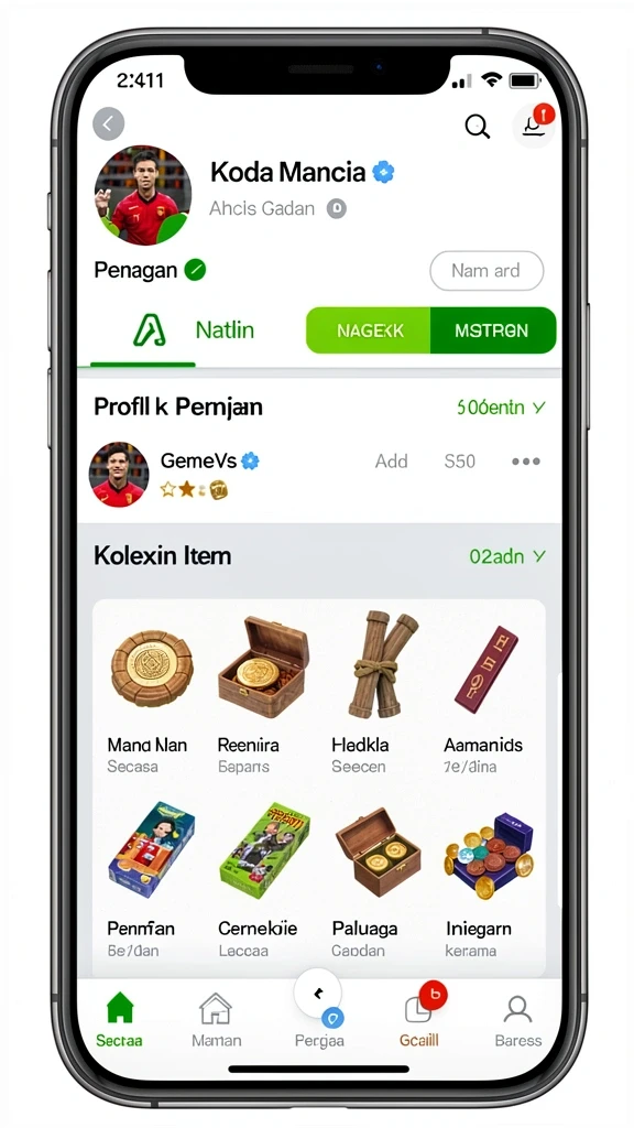 Tampilan utama aplikasi Review Aplikasi fufuslot yang intuitif dan efisien.